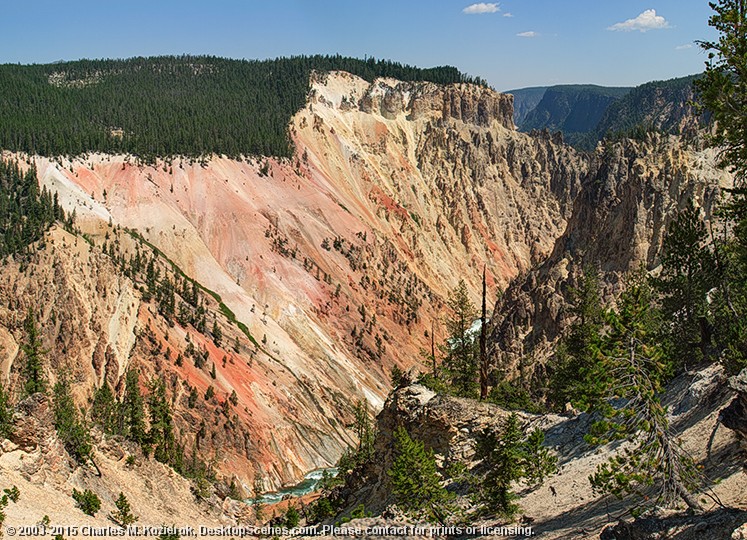 Painted Walls -- Grand Canyon of the Yellowstone