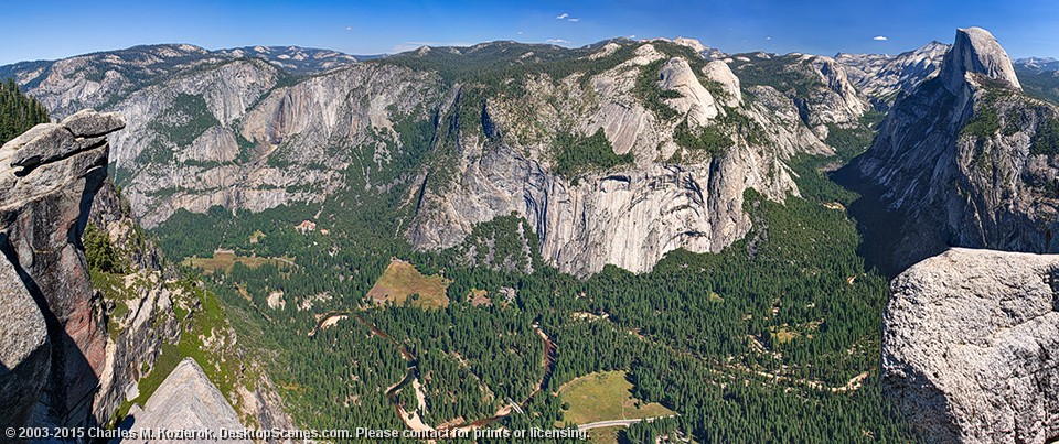 The Breadth and Depth of Yosemite Valley 